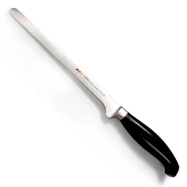 Crc Cuchillo Jamonero Baviera Acero Inoxidable | Mango Ergonómico | Regalo - 1