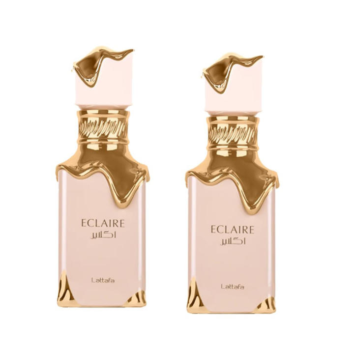 ECLAIRE Lattafa -100 ML - PERFUMES ÁRABES DUBAI ORIGINALES Pack x2 — oferta en Miravia