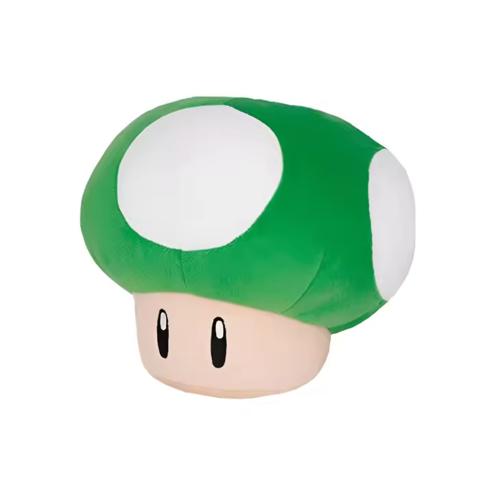 Peluche Suave Sherwood 1UP Mushroom - Coleccionable Super Mario Bros - 1
