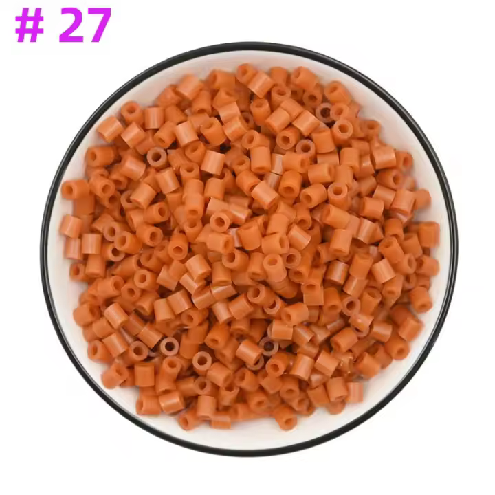 500pcs Mini Perler Hama Cuentas De Hierro Para Niños DIY Juegos De Rompecabezas De Alta Calidad Regalo Hecho a Mano Juguete Hama Bead - 1