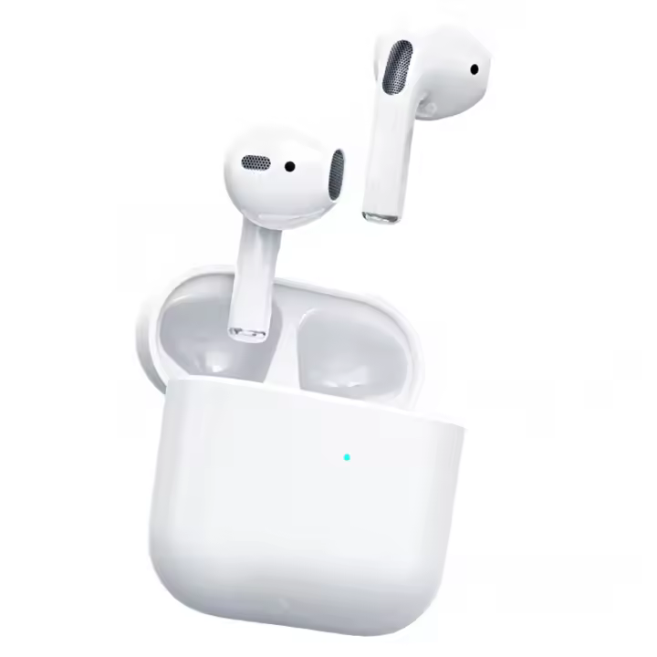 Auriculares Inalámbricos Bluetooth - Hi-Fi 5.0 - Supresión de Ruido ENC - Waterproof IPX6 - Control Táctil - Ios y Android - Blanco - 1