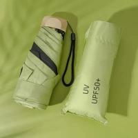 Paraguas Plegable De Cinco Pliegues Ultra Ligero Mini Para Protección Solar Y Lluvia Portátil Pequeño Y Ajustable Con Mango De Aleación De Aluminio - details 4