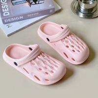 Sandalias De Moda Para Mujer Impermeables Zapatillas De Verano Exterior Plataforma Suave Suela Zapatos Para Jardín Interior Y Enfermería - details 7