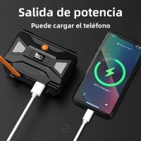 Lámpara Frontal LED De Alta Potencia 800W 500000000LM Super Brillante Con Zoom Y Impermeable Para Camping Exterior Trabajo Caza - details 12