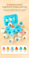 Juguetes Educativos De Aprendizaje Sensorial Para Niños Montessori Cascarones De Pascua Juego De Resolución De Problemas Para Edad 1-3 Años - details 0