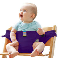 Silla De Comer Portátil Para Bebé Con Cinturón De Seguridad Plegable Y Antideslizante Asiento Alta Silla De Comida Para Niños Reutilizable Y Lavable - details 12