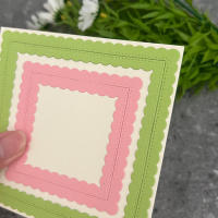 Molde De Corte De Metal En Forma De Flor Redonda Cuadrada Triangular Y Irregular Para Scrapbooking Tarjetas Y Manualidades - details 46