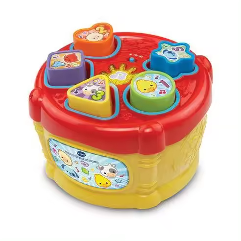 Vtech Juguete Musical - Tambor Chimpón para Bebés - Divertido y Educativo - 1