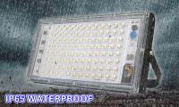 Lámpara De Inundación LED 100W IP65 Impermeable Para Exterior 220V 230V 240V Luces De Jardín Y Paisaje Lámpara De Calle LED Contemporánea De Aluminio - details 9