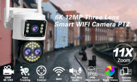 Cámara De Seguridad IP WIFI Para El Hogar 12MP Tríptico Lente 10x Zoom Vídeo HD Vigilancia CCTV Exterior Cámara De Seguridad Inalámbrica Yoosee - details 0