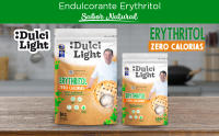 Dulcilight Eritritol 1kg Edulcorante Natural Zero Calorías, 70% Dulzor del Azúcar, Sin Gluten Ni GMO, Ideal para Dieta Keto, Vegano y sin Regusto Amargo - details 0