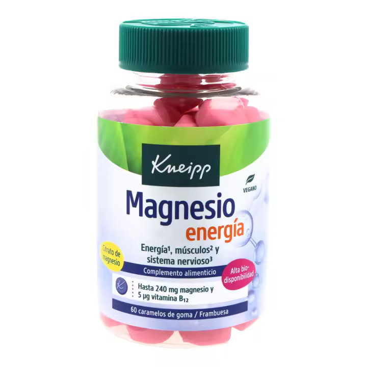 Kneipp Magnesio Energia 60 Caramelos De Goma Sabor Frambuesa - 1