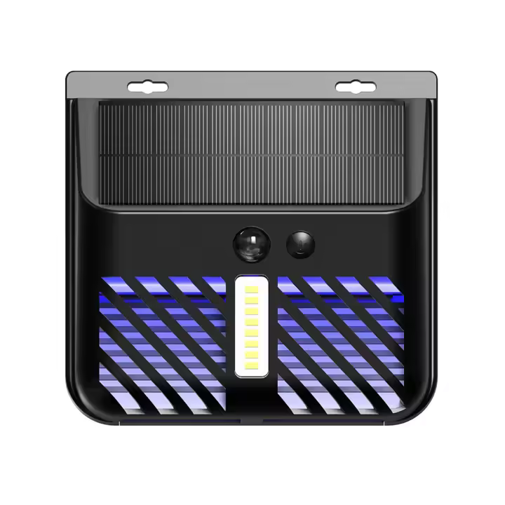 Lámpara Solar Repelente De Mosquitos Con Sensor De Movimiento Luz UV De Alta Potencia Impermeable Para Jardín Galería Patio Iluminación Repelente De Insectos - 1