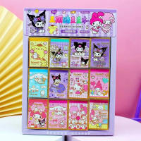 48Pcs Sanrio My Melody Hello Kitty Pegatinas De Anime Juguete Para Niños Estudiantes Suministros Escolares Kawaii Lindo Dibujo Animado - details 5