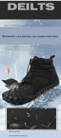 Botas De Invierno Impermeables Para Hombres Y Mujeres Zapatos De Camuflaje Casuales Para Exterior Trabajo Caminar Escalada Senderismo - details 6