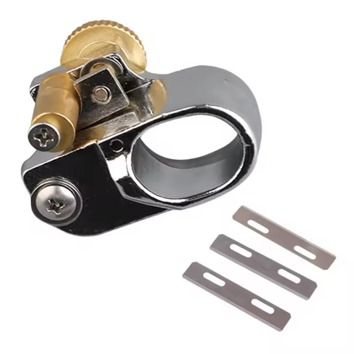 Cortador De Correas De Cuero Tipo Anillo Herramienta Manual Portátil Para El Arte De Cuero Cortador De Cuerda De Cuero Para Hombro - 1