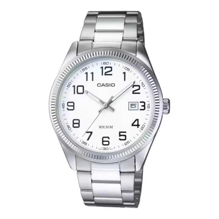 Casio Reloj Hombre Analogico Cuarzo con Correa de Acero inoxidable MTP-1302PD-7BVEF - 1