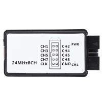 Analizador De Logica Mini Digital Tamaño De Bolsillo 24MHz USB Con 8 Canales De Entrada Y Memoria Para Redes - details 4