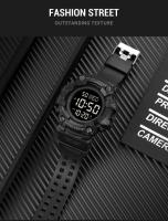 Reloj Deportivo SKMEI Con Pantalla LED Y Luz De Escritorio Para Hombres Resistente Al Agua 5Bar Reloj De Pulsera Digital Con Cuenta Regresiva Y Luz Retroiluminada - details 5