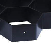 Molde De Concreto Para Jardín One Piece Bloque De Paving DIY Hacer Camino De Plástico Molde De Cemento 30*30*4cm - details 5