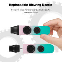 Kazu Flute ABS Zoukat Kazoo Con Dos Agujeros Reemplazables Boquilla De Soplado 10pcs Instrumento Musical Para Ukulele Y Guitarra - details 26