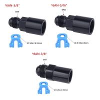 Adaptador De Conexión Rápida 1PC Aluminio 6AN 8AN Hembra a 3/8" 5/16" Para EFI Fitting Adapter De Motor Speed Racing - details 2