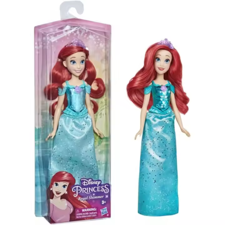 Muñeca Aril  princesa Disney Princess Royal Shimmer Hasbro edad +3 años brillo real CPA79024 - 1
