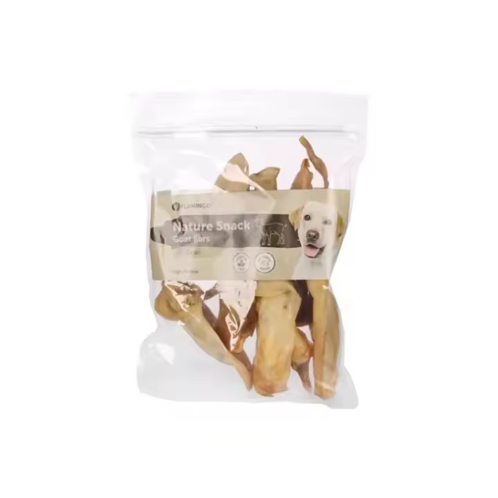 Flamingo Snacks Golosinas Nature Oreja de cabra 3 x 200 Gr - 1