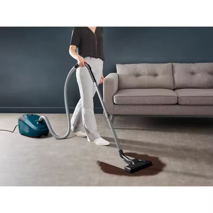 Aspirador Aspiradora con bolsa ROWENTA RO3126EA  | Bolsa XXL (4,5 L), 900W, 25,2V, Excelente succión en todo tipo de suelos y superficies, 76dB, 9m Radio, Azul - 1