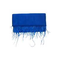 Bolso de Fiesta Bolso plano sobre de Mano Antelina Solapa con Plumas - details 1