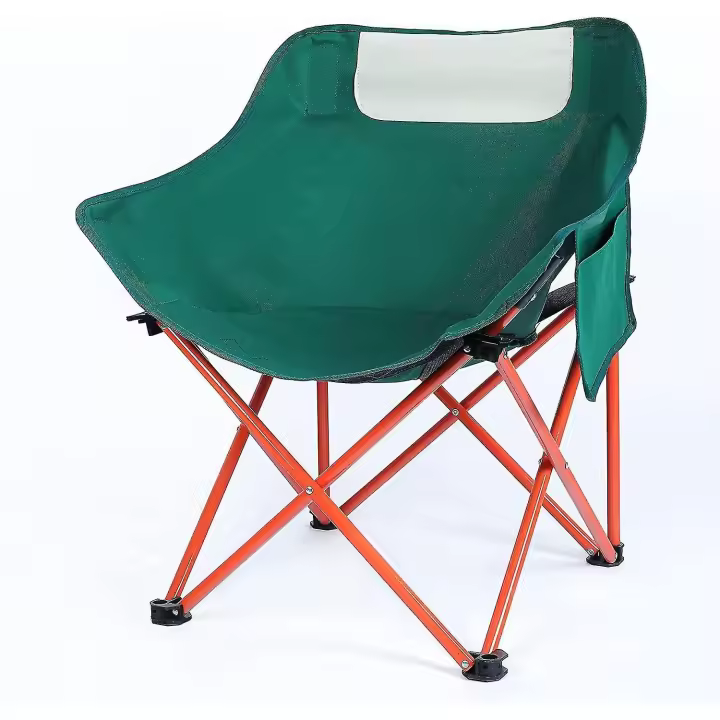Silla plegable que acampa cómoda retro con el bolso que lleva, silla de playa plegable ultra ligera conveniente - 1