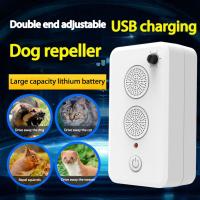 Dispositivo De Entrenamiento Para Perros Repelente Ultrasonido Al Aire Libre Anti Ladrar Control De Animales Sonido Para Detener El Ladrar - details 0