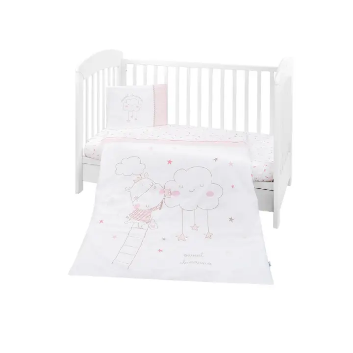 Juego de cama 5 piezas Hippo Dreams Kikkaboo - 1