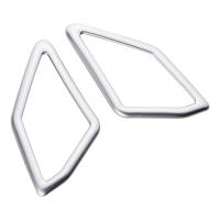 Cubiertas De Altavoz Para Ventana Delantero De Volkswagen VW T-Roc 2018-2023 ABS/Acrílico Y Acero Decoración De Puente Interior Para Coche - details 5
