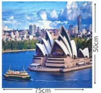 Rompecabezas De Papel Para Adultos 1000 Piezas Sydney Opera House Serie De Construcción Juguete Educativo Infantil - details 3