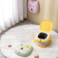 Potty Para Niños Plegable Portátil Antiodeorancia Para Viaje Juguete De Plástico Seguro Para Bebés De 0-36 Meses Diseño Animal - details 0