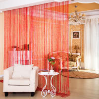 Cortinas De Cadena Para Patio 50x200cm Con Borde De Encaje Para Puerta Pantalla De Mosquitos Ventanas Divisor Corte Al Tamaño Decoración Interior Del Hogar - details 8