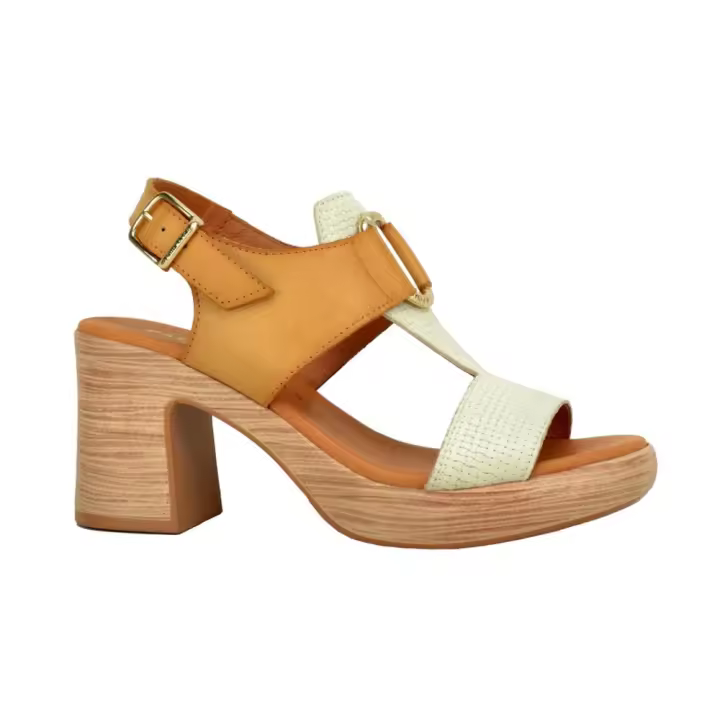 Sandalias marca Paula Urban modelo 32-628-Bl para mujer en color blanco - 1