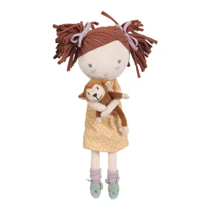 Sophia Muñeca Blandita Little Dutch | Suave y Tierna | Medidas 35 X 9 X 6 Cm | Material 100% Poliéster | Relleno 100% Poliéster - 1