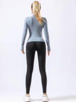 Ropa De Yoga Para Mujer Secado Rápido Alta Calidad Para Otoño E Invierno Deporte De Gimnasio Running Mañana Top Profesional - details 8