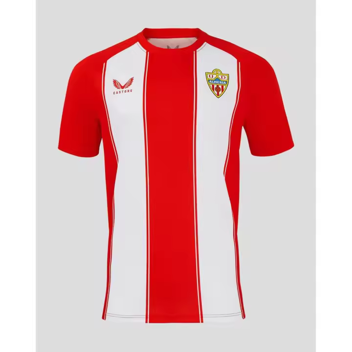 🟥 CAMISETA CASTORE UD ALMERÍA 2024/25 – 1ª EQUIPACIÓN PARA HOMBRE🟥 - 1