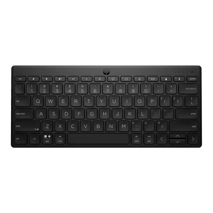 Teclado Compacto Inalámbrico por Bluetooth HP 355 Bluetooth/ Negro - 1