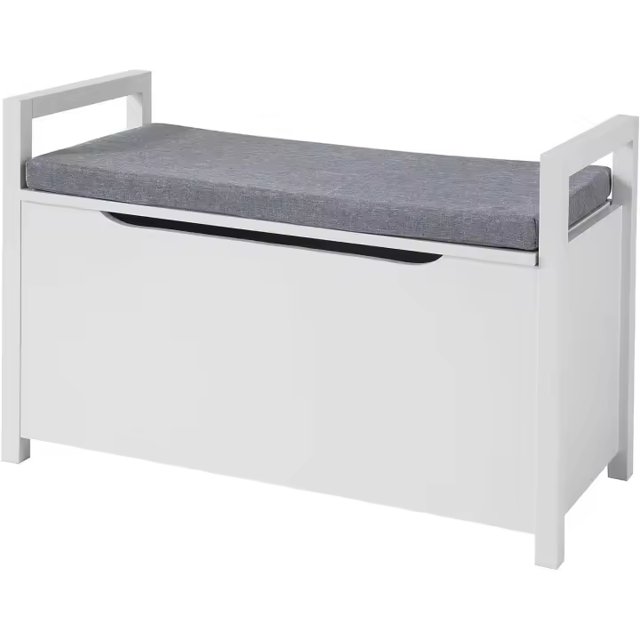 Zapatero Banco para Guardar y Ordenar Baúl Almacenamiento 86 x 38 x54 cm - 1