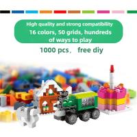 Juego De Bloques De Construcción Creativos DIY 1000 Piezas Set Clásico Urbano Juguetes Educativos Para Niños Regalo De Cumpleaños - details 1