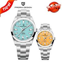 Reloj Mecánico Para Hombre PAGANI DESIGN 2024 NH35 Automático Acero Inoxidable Cristal De Esmeril 20Bar Impermeable 39mm - details 22