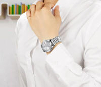 Reloj De Mujer LIGE Lujo Moda Cuarzo Acero Inoxidable Resistente Al Agua Con Calendario Pantalla Romana Reloj Casual Para Mujeres - details 13