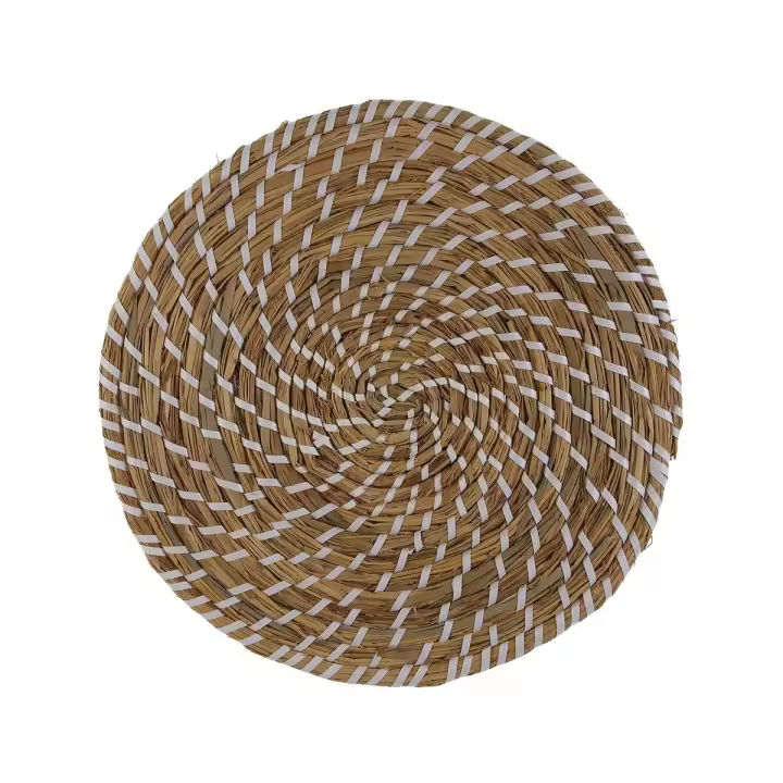 Salvamantel Versa Blanco Textil Jacinto de agua 38 cm - 1