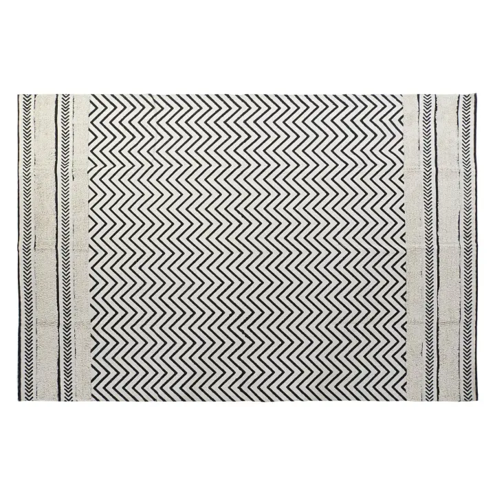 ALFOMBRA ALGODON 160X226X0,7 1000 GSM ZIG ZAG TX192797 - 1