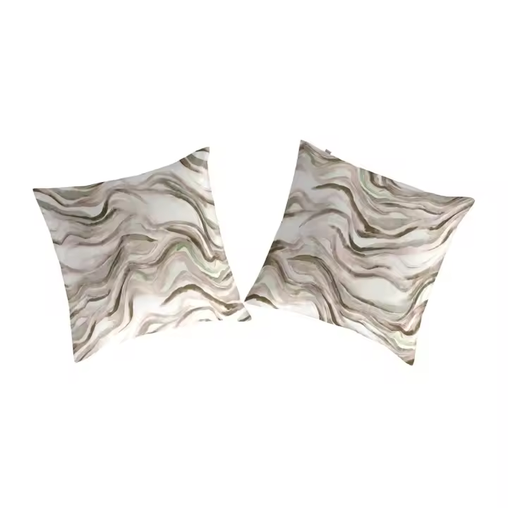 GUY LAROCHE - 2 cuadrantes 100% algodón MAYA 65x65 cm beige - 1