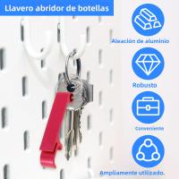 100Pcs Llaves De Botella De Aleación De Aluminio Herramienta De Apertura De Botellas Y Latas Para El Hogar Clavo De Bolsillo - details 1